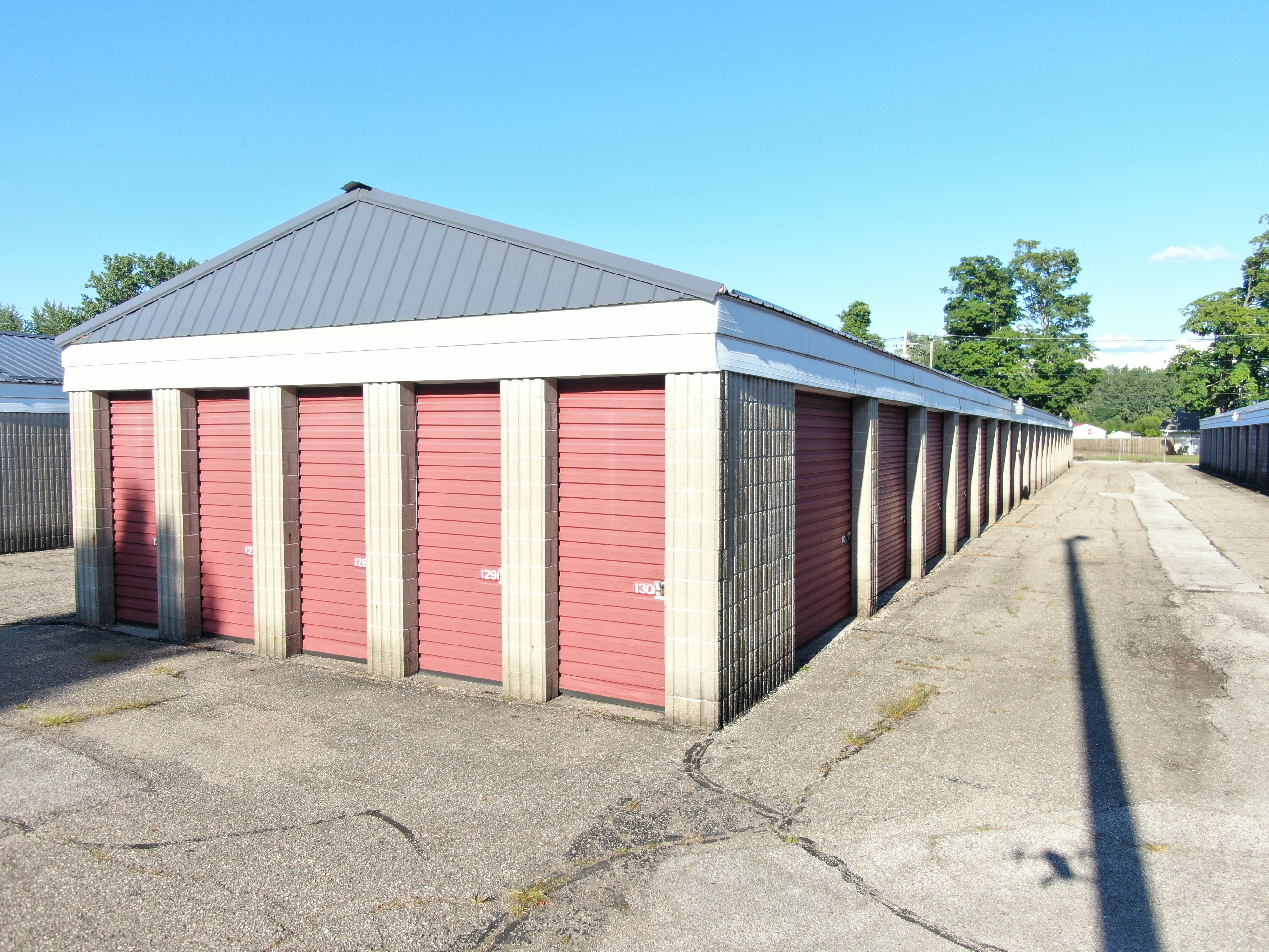 Self storage in Watervliet Michigan, right off of Paw Paw Lake